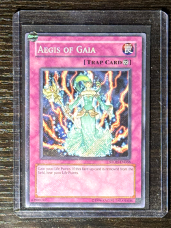 YuGiOh TCG Strike of Neos AEGIS OF GAIA [Secret Rare] STON-EN068 Near-Mint - Image 2
