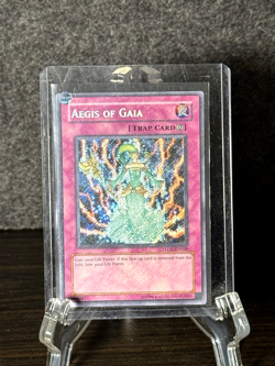 YuGiOh TCG Strike of Neos AEGIS OF GAIA [Secret Rare] STON-EN068 Near-Mint - Image 3