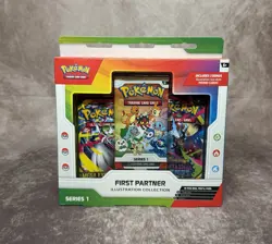 🔥Pokemon TCG First Partner Illustration Collection Series 1 Factory Sealed - Image 1