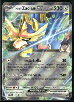 Zacian ex - 193 - SV: Scarlet & Violet Promo Cards (SVP) Pokemon TCG - Image 1