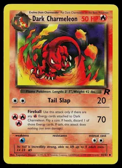Pokemon Card - Dark Charmeleon Team Rocket 32/82 Uncommon - Image 1