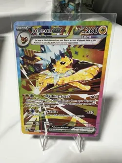 Pokemon Jolteon ex 153/131 SV: Prismatic Evolutions - SIR Holo - Image 1