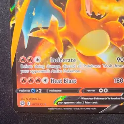 Pokemon Charizard V 017/172 Swsh09 Brilliant Stars Ultra Rare Holo 220 HP - Image 2