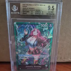BGS 9.5 Jewelry Bonney OP07-019 Starter Deck: GREEN Jewelry Bonney - Image 1