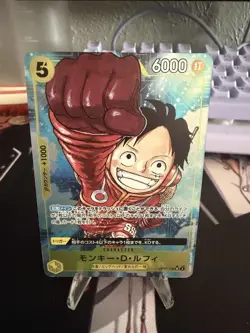 Monkey D.Luffy SR OP07-109 Parallel Japanese ONE PIECE Card 500 Years in Future - Image 1