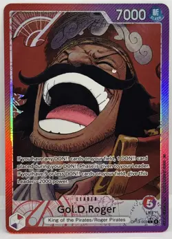 Gol.D.Roger (Alternate Art) OP13-003 L - Foil- Carrying On His Will - ENGLISH - Image 1
