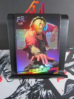 Vinsmoke Sanji FR Rare Band Holo Card Premium One Piece Anime Collectible CCG - Image 2