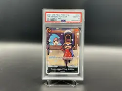 One Piece TCG One-Legged Toy Soldier OP05-081 Alternate Art - PSA 10 GEM MINT - Image 1