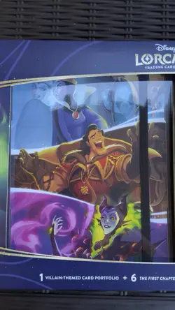 SEALED Disney Lorcana First Chapter Collector Set 6 Packs Portfolio Promo Costco 4050368981752 - Image 5