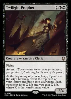 MTG - Twilight Prophet - Murders at Karlov Manor Commander - Image 1