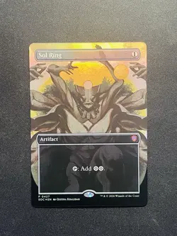 Sol Ring (Borderless) Commander: Secrets of Strixhaven Foil - Image 1