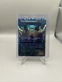 Magic The Gathering Jenova, Ancient Calamity (Borderless) FOIL FINAL FANTASY 346 - Image 1