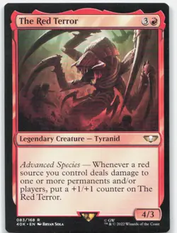 The Red Terror (Surge Foil) *Foil* 40K 83 NM - Image 1