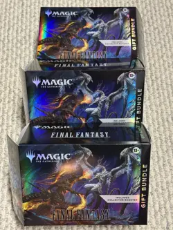 ONE Final Fantasy Gift Bundle Box MTG Magic (NO Collector’s Booster Inside) - Image 1
