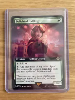 Delighted Halfling (Extended Art) Universes Beyond: the Lord of the Ring Regular - Image 1