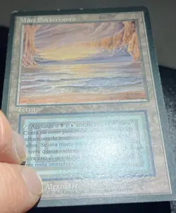 Mtg Magic Mare Sotterraneo Underground Sea Fbb prima Edizione Ita Inked - Image 5
