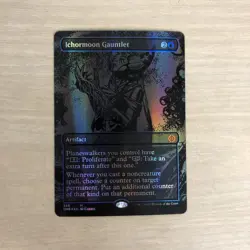 Ichormoon Gauntlet (Oil Slick Raised Foil) Phyrexia: All Will Be One Foil - Image 1