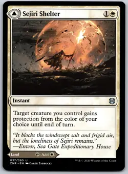 Sejiri Shelter U Zendikar Rising 37 NM - Image 1