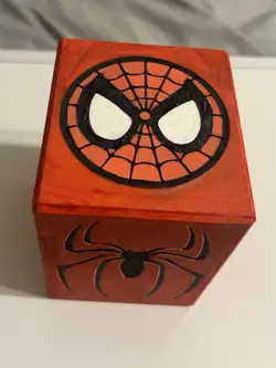 Custom Spider-Man Commander Deck w/ Handmade 3D Printed Deck Box | MTG EDH - Image 3