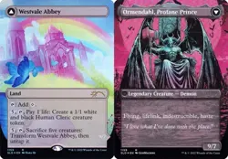Westvale Abbey // Ormendahl, Profane Prince - Foil Extended Art SLD NM MTG - Image 1