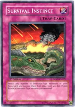 Yugioh! Survival Instinct - SD09-EN029 - Common - 1st Edition Near Mint, English - Image 1