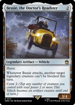 MTG - Bessie, the Doctor's Roadster - Doctor Who - Magic the Gathering - Image 1