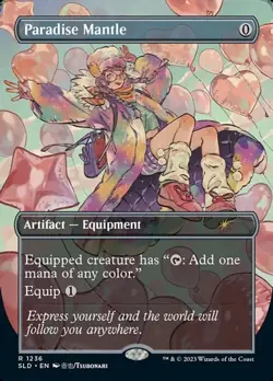 Paradise Mantle - Foil Extended Art SLD NM MTG - Image 1