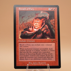 Breath of Fury (retro) | 2347 | Back in My Day Secret Lair | MTG - Image 1