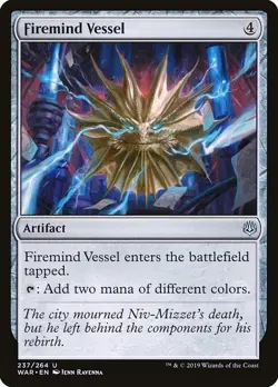 Firemind Vessel *PLAYSET* 4x MtG War of the Spark SP/NM - Image 1