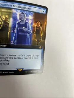 Quantum Misalignment Extended Art Nonfoil Card #0368 MTG LP - Image 2
