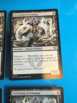 Lecturing Scornmage - Mtg: SOS - U 0087 (x4) - Image 3