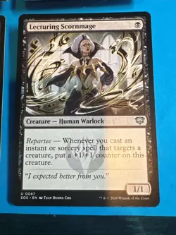 Lecturing Scornmage - Mtg: SOS - U 0087 (x4) - Image 5
