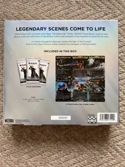 Magic The Gathering - Final Fantasy Scene Box - Full Set of 4 - New & Sealed - Image 3