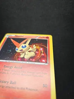 2017 POKEMON XY VICTINI ULTRA RARE HOLO FOIL PROMO CARD XY189 - Image 2