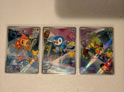 Pokemon TCG First Partner Illustration Collection Series 1 Gen 4 Sinnoh Starters - Image 1
