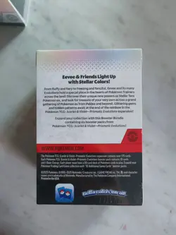 Pokemon TCG Scarlet Violet Prismatic Evolutions Booster Bundle, 6-Packs Sealed - Image 3