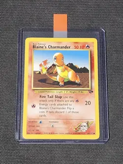 Pokemon Gym Challenge "Blaine's Charmander" 60/132 / Common / Lightly Played - Image 3