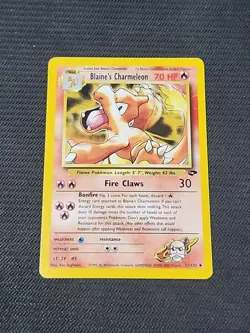 Pokemon Gym Challenge "Blaine's Charmeleon" 31/132 / Uncommon / Lightly Played - Image 1