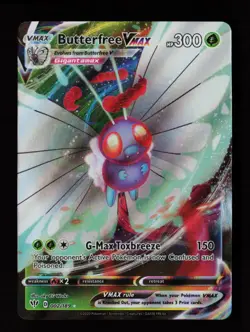 Butterfree VMAX 002/189 Ultra Rare SWSH03: Darkness Ablaze Pokemon Card - Image 1