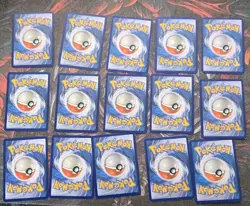 🔥Pokemon Fairy Type Card Lot Jigglypuff Clefairy Wigglytuff Dedenne 15x🔥 - Image 2
