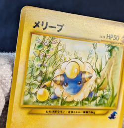 Pokemon Mareep (Totodile) Neo Half Deck Promo 18 No. 179 Japanese Card EX++++++ - Image 4