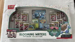 Pokemon TCG Scarlet & Violet 151 Blooming Waters Premium Collection (BOX DAMAGE) - Image 1