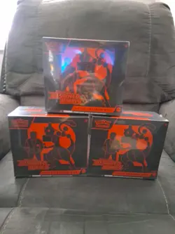 Pokemon TCG Destined Rivals Elite Trainer Box SEALED. Lot of 3! - Image 1