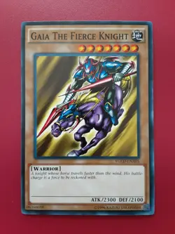 Yugioh Set Gaia the Dragon Champion Curse of Dragon Polymerization NM - Image 3