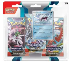 Pokemon TCG: Paradox Rift 3 Pack Blister - Cetitan - Brand New & Sealed - UK - Image 1