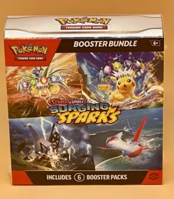Pokemon Scarlet and Violet Surging Sparks Booster Bundle New Factory Sealed TCG - Image 1