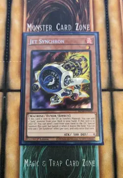 YUGIOH JET SYNCHRON MZMI-EN044 1st ed COLLECTORS RARE NM - Image 1
