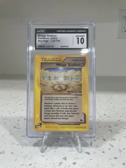 Pokemon TCG Mirage Stadium Skyridge 2003 Card #132/144 CGC 10 - Image 1