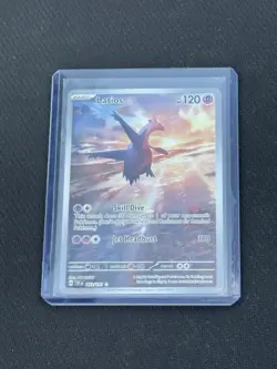 Pokemon TCG Surging Sparks Latios Card 203/191 NM SSP Illustration Rare - Image 2