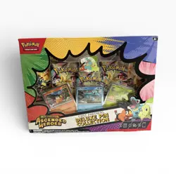 Pokemon TCG Ascended Heroes First Partner Deluxe Pin Collection Sealed IN HAND - Image 1